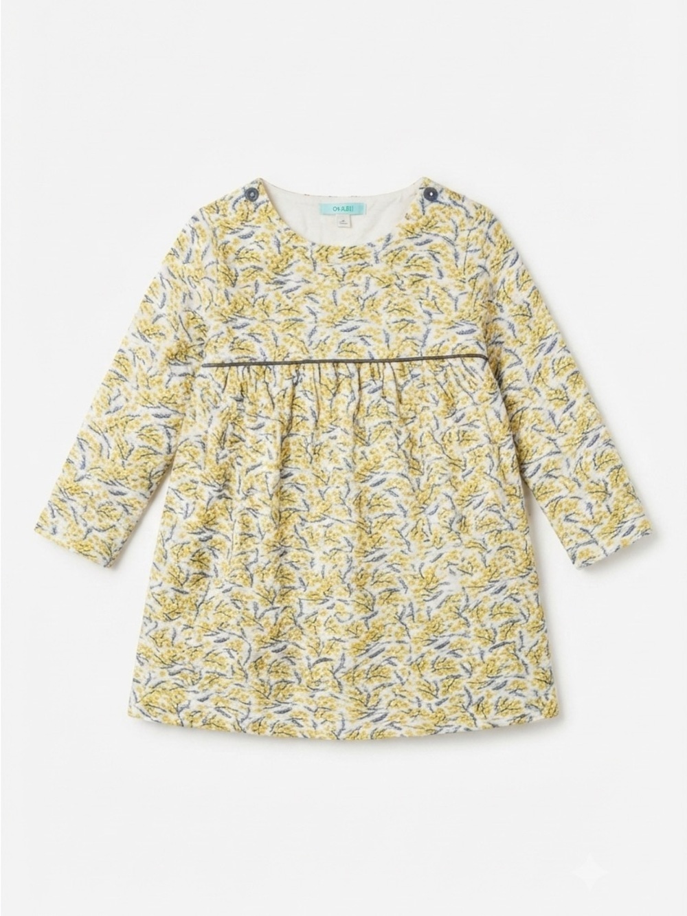 Okaidi BabygirlbYellow Flower dress